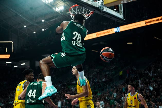 October 2, 2026, Athens, Athens, Greece: in action during the EuroLeague basketball game between Panathinaikos AKTOR Athens and Maccabi Rapyd Tel Aviv at Telekom Center Athens, Athens, Greece, October 2, 2026. Panathinaikos AKTOR Athens Vs Maccabi Rapyd Tel Aviv  - ZUMAa226 20261002_zip_a226_009 Copyright: xGiorgosxArapekosx