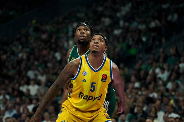 October 2, 2026, Athens, Athens, Greece: GUERSCHON YABUSELE and ARMANDO BACOT JR.in action during the EuroLeague basketball game between Panathinaikos AKTOR Athens and Maccabi Rapyd Tel Aviv at Telekom Center Athens, Athens, Greece, October 2, 2026. Panathinaikos AKTOR Athens Vs Maccabi Rapyd Tel Aviv  - ZUMAa226 20261002_zip_a226_010 Copyright: xGiorgosxArapekosx