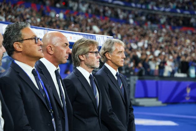2026 27 UEFA Nations League football match between France and Italy Roberto Mancini Head Coach of Italy during the 2026 27 UEFA Nations League football match between France and Italy on October 2, 2026, at the Stade de France in Paris. PARIGI Stadio De France Parigi Francia Copyright: xFABIOxSASSOxFabioxSassox 7V8A8793
