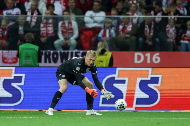 WARSZAWA 02.10.2026 MECZ 3. KOLEJKA GRUPA B4 LIGA NARODOW SEZON 2026 27: POLSKA - RUMUNIA --- UEFA NATIONS LEAGUE FOOTBALL MATCH IN WARSAW: POLAND - ROMANIA OTTO HINDRICH FOT. PIOTR KUCZA FOTOPYK NEWSPIX.PL --- newspix.pl POLAND OUT! 