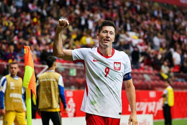 2026.10.02 Warszawa pilka nozna UEFA Liga Narodow Polska - Rumunia N z rzut karny (penalty kick) bramka gol radosc na 1-0 Robert Lewandowski Foto Pawel Andrachiewicz PressFocus 2026.10.02 Warsaw Football - UEFA Nations League Poland - Romania rzut karny (penalty kick) bramka gol radosc na 1-0 Robert Lewandowski Credit: Pawel Andrachiewicz PressFocus NEWSPIX.PL --- newspix.pl POLAND OUT! 