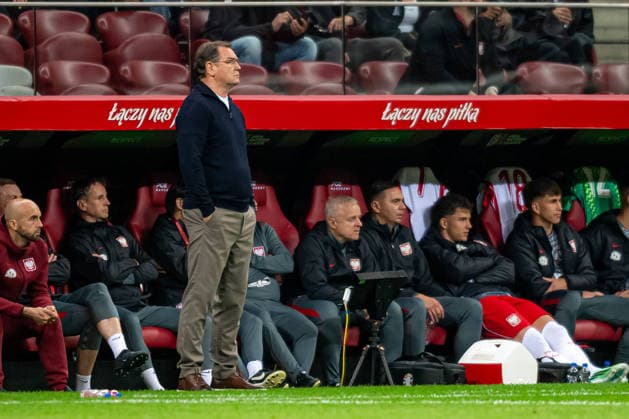 WARSAW, POLAND - OCTOBER 2: during the UEFA Nations League Group B4 Round 3 MD1 match between Poland nad Romania at PGE Narodowy on October 2, 2026 in Warsaw, Poland --- Pilka nozna. Liga Narodow. Polska - Rumunia. (Photo by Kai Taller Arena Akcji) NEWSPIX.PL --- newspix.pl POLAND OUT! 