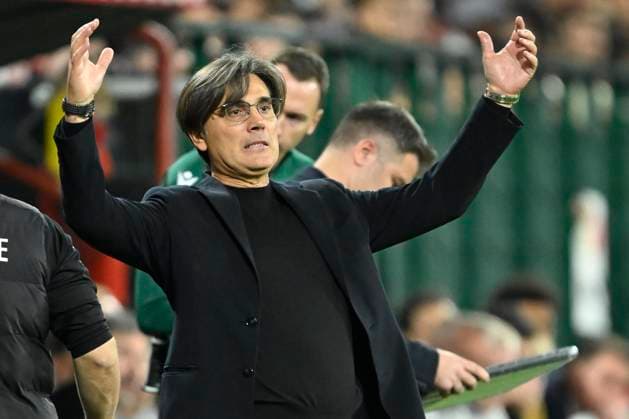 Belgium v Turkey - UEFA Nations League 2026 LIEGE, BELGIUM - OCTOBER 02 : Montella Vincenzo head coach of Turkey during the UEFA Nations League tournament league phase matchday 3 group A1 match between Belgium and Turkey on October 2, 2026 in Liege, Belgium, 02 10 2026 Liege Belgium  Copyright: xNicoxVereeckenx