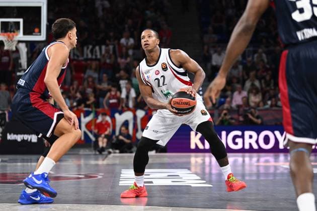 Devon Hall Kosner Baskonia Vitoria-Gasteiz - Armani Olimpia Milano EuroLeague 2026-27 Vitoria-Gasteiz, 02 10 2026 Foto M.Ceretti Ciamillo-Castoria Vitoria-Gasteiz  Copyright: xMassimoxCerettix