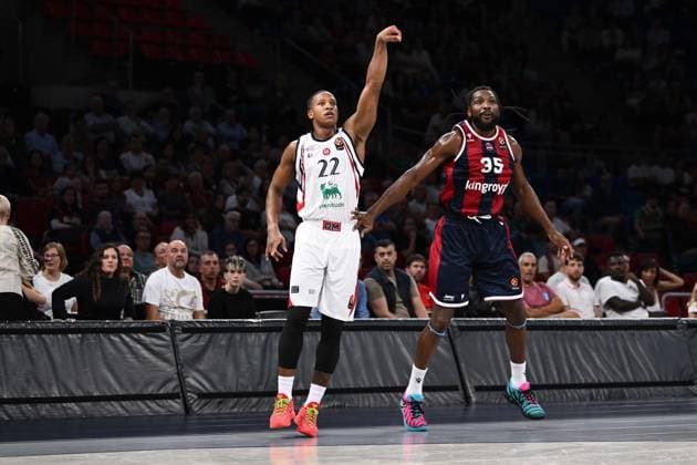 Devon Hall Kosner Baskonia Vitoria-Gasteiz - Armani Olimpia Milano EuroLeague 2026-27 Vitoria-Gasteiz, 02 10 2026 Foto M.Ceretti Ciamillo-Castoria Vitoria-Gasteiz  Copyright: xMassimoxCerettix