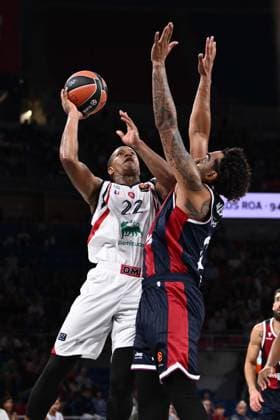 Devon Hall Kosner Baskonia Vitoria-Gasteiz - Armani Olimpia Milano EuroLeague 2026-27 Vitoria-Gasteiz, 02 10 2026 Foto M.Ceretti Ciamillo-Castoria Vitoria-Gasteiz  Copyright: xMassimoxCerettix