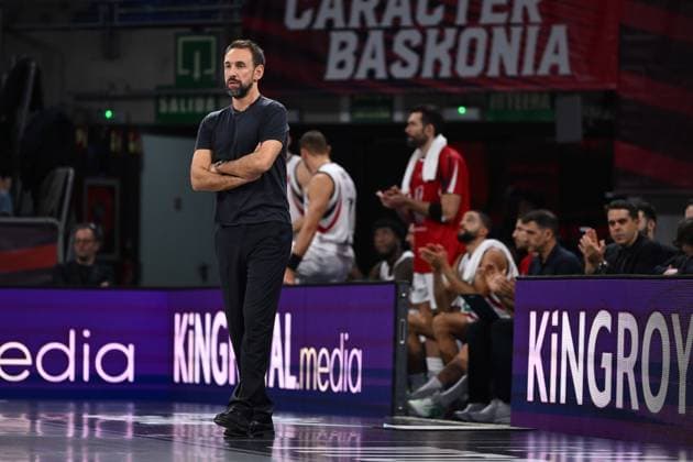 Giuseppe Peppe Poeta Kosner Baskonia Vitoria-Gasteiz - Armani Olimpia Milano EuroLeague 2026-27 Vitoria-Gasteiz, 02 10 2026 Foto M.Ceretti Ciamillo-Castoria Vitoria-Gasteiz  Copyright: xMassimoxCerettix