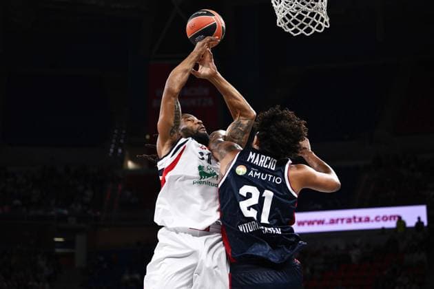 Devin Booker Kosner Baskonia Vitoria-Gasteiz - Armani Olimpia Milano EuroLeague 2026-27 Vitoria-Gasteiz, 02 10 2026 Foto M.Ceretti Ciamillo-Castoria Vitoria-Gasteiz  Copyright: xMassimoxCerettix