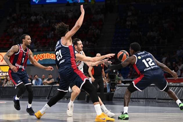 Leandro Bolmaro Kosner Baskonia Vitoria-Gasteiz - Armani Olimpia Milano EuroLeague 2026-27 Vitoria-Gasteiz, 02 10 2026 Foto M.Ceretti Ciamillo-Castoria Vitoria-Gasteiz  Copyright: xMassimoxCerettix