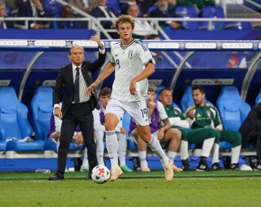 October 2, 2026, Parigi, Parigi, Francia: AGiorgio Scalvini of Italy during the 2026 27 UEFA Nations League football match between France and Italy on October 2, 2026, at the Stade de France in Paris. 2026 27 UEFA Nations League Football Match Between France And Italy  - ZUMAs236 20261002_aap_s236_133 Copyright: xFabioxSassox