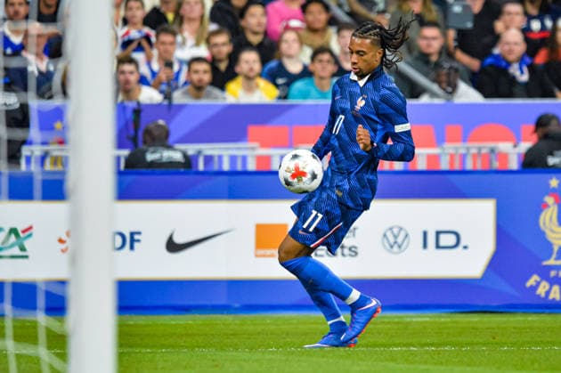 FOOTBALL : France vs Italie - Ligue des Nations - 3e JournÃ e - 02 10 2026 Michael Olise (France) Saint DenisFrance  Copyright: xBaptistexAutissierx