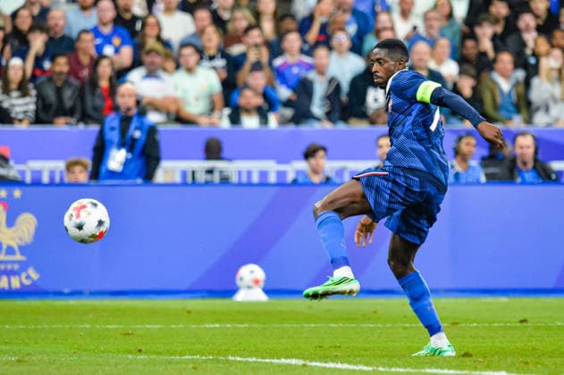 FOOTBALL : France vs Italie - Ligue des Nations - 3e JournÃ e - 02 10 2026 Ousmane Dembele (France) Saint DenisFrance  Copyright: xBaptistexAutissierx