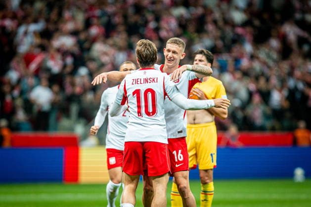 2026.10.02 Warszawa Pilka nozna, UEFA, Liga Narodow, stadion PGE Narodowy, Polska - Rumunia N z gol radosc bramka goal Piotr Zielinski Foto Mateusz Porzucek PressFocus 2026.10.02 Warszawa UEFA Nations League Group Stage, Poland - Romania Polska - Rumunia gol radosc bramka goal Piotr Zielinski Credit: Mateusz Porzucek PressFocus NEWSPIX.PL --- newspix.pl POLAND OUT! 