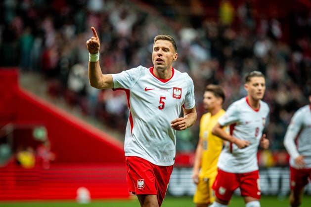 2026.10.02 Warszawa Pilka nozna, UEFA, Liga Narodow, stadion PGE Narodowy, Polska - Rumunia N z gol radosc bramka goal Jan Bednarek Foto Mateusz Porzucek PressFocus 2026.10.02 Warszawa UEFA Nations League Group Stage, Poland - Romania Polska - Rumunia gol radosc bramka goal Jan Bednarek Credit: Mateusz Porzucek PressFocus NEWSPIX.PL --- newspix.pl POLAND OUT! 