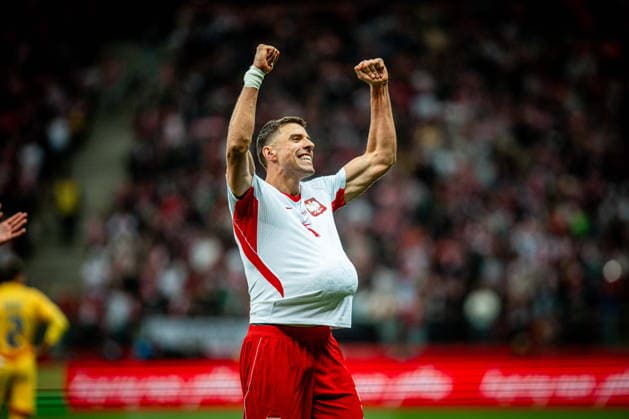 2026.10.02 Warszawa Pilka nozna, UEFA, Liga Narodow, stadion PGE Narodowy, Polska - Rumunia N z gol radosc bramka goal Jan Bednarek Foto Mateusz Porzucek PressFocus 2026.10.02 Warszawa UEFA Nations League Group Stage, Poland - Romania Polska - Rumunia gol radosc bramka goal Jan Bednarek Credit: Mateusz Porzucek PressFocus NEWSPIX.PL --- newspix.pl POLAND OUT! 