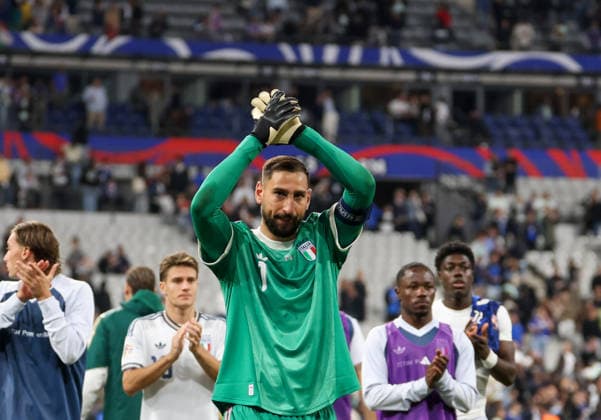 October 2, 2026, Parigi, Parigi, Francia: Gianluca Donnarumma of Italy during the 2026 27 UEFA Nations League football match between France and Italy on October 2, 2026, at the Stade de France in Paris. 2026 27 UEFA Nations League Football Match Between France And Italy  - ZUMAs236 20261002_aap_s236_162 Copyright: xFabioxSassox