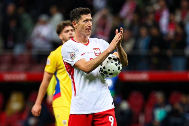 2026.10.02 Warszawa pilka nozna UEFA Liga Narodow Polska - Rumunia N z Robert Lewandowski Foto Pawel Andrachiewicz PressFocus 2026.10.02 Warsaw Football - UEFA Nations League Poland - Romania Robert Lewandowski Credit: Pawel Andrachiewicz PressFocus NEWSPIX.PL --- newspix.pl POLAND OUT! 