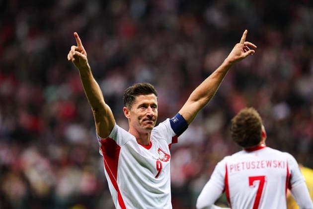 2026.10.02 Warszawa pilka nozna UEFA Liga Narodow Polska - Rumunia N z Robert Lewandowski bramka gol radosc na 6-0 Foto Pawel Andrachiewicz PressFocus 2026.10.02 Warsaw Football - UEFA Nations League Poland - Romania Robert Lewandowski bramka gol radosc na 6-0 Credit: Pawel Andrachiewicz PressFocus NEWSPIX.PL --- newspix.pl POLAND OUT! 