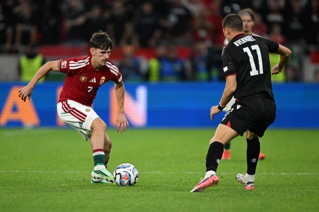 IPA89234171 - Tamas Szucs (Hungary) during the Nations League, Matchday 3, League B, Group B2, between Hungary and Georgia, on October 2, 2026, at the Puskas Arena in Budapest, Hungary  Copyright: xVincenzoxOrlando IPAxSportx xx IPA89234171