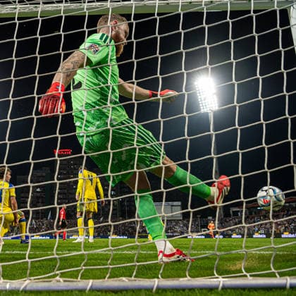 261002 during the Nations League football match between Bosnia and Herzegovina and Sweden on October 2, 2026 in Zenica. Photo: Ludvig Thunman BILDBYRAN kod LT LT0823 fotboll football soccer fotball nations league uefa nations league bosnia and herzegovina sverige sweden sverige a bbeng Copyright: LUDVIGxTHUNMAN BB261002LT232
