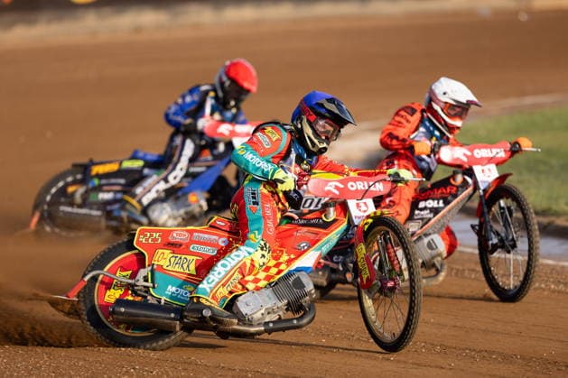 2026.10.02 Pardubice Zuzel Speedway Speedway Euro 2026 Speedway SEC Final Speedway Euro N z Vaclav Mili, Jan Kvech, Nazar Parnitskyi Foto Marcin Karczewski PressFocus 2026.10.02 Speedway 2026 Final Speedway Euro N z Vaclav Mili, Jan Kvech, Nazar Parnitskyi Foto Marcin Karczewski PressFocus NEWSPIX.PL --- newspix.pl POLAND OUT! 
