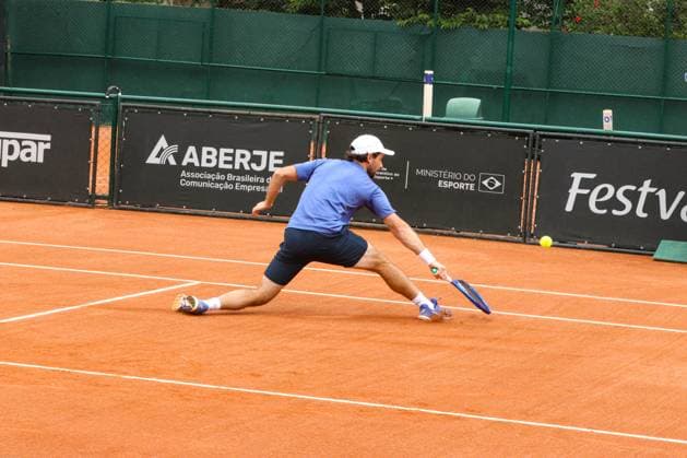 RECORD DATE NOT STATED Justo (Argentina) vs. Villanueva (Argentina) for the ATP, Tennis Herren Challenger Curitiba Curitiba (PR), 02 10 2026 - ATP Challenger Curitiba Justo Villanueva - Tennis player Gonzalo Villanueva (ARG) against Guido Ivan Justo (ARG) in the quarterfinals of the ATP Challenger Curitiba, at the Graciosa Country Club on the afternoon of Friday, October 2, 2026.(Foto: Edson De Souza Thenews2 imago images) SPO  Copyright: xEdsonxDexSouzax