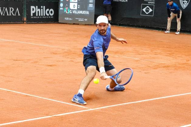 RECORD DATE NOT STATED Justo (Argentina) vs. Villanueva (Argentina) for the ATP, Tennis Herren Challenger Curitiba Curitiba (PR), 02 10 2026 - ATP Challenger Curitiba Justo Villanueva - Tennis player Gonzalo Villanueva (ARG) against Guido Ivan Justo (ARG) in the quarterfinals of the ATP Challenger Curitiba, at the Graciosa Country Club on the afternoon of Friday, October 2, 2026.(Foto: Edson De Souza Thenews2 imago images) SPO  Copyright: xEdsonxDexSouzax