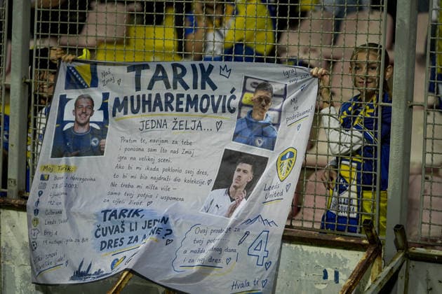 Bosnia and Herzegovina v Sweden - UEFA Nations League ZENICA, BOSNIA AND HERZEGOVINA - OCTOBER 02: Fans gather to sduring the UEFA Nations League Group B4 soccer match between Bosnia and Herzegovina and Sweden at the Kamberovica polje Stadium (Bilino Polje Stadium) in Zenica, Bosnia and Herzegovina on October 02, 2026. Samir Jordamovic Anadolu Sarajevo Bosnia and Herzegovina. Editorial use only. Please get in touch for any other usage.  Copyright: x2026xAnadoluxSamirxJordamovicx