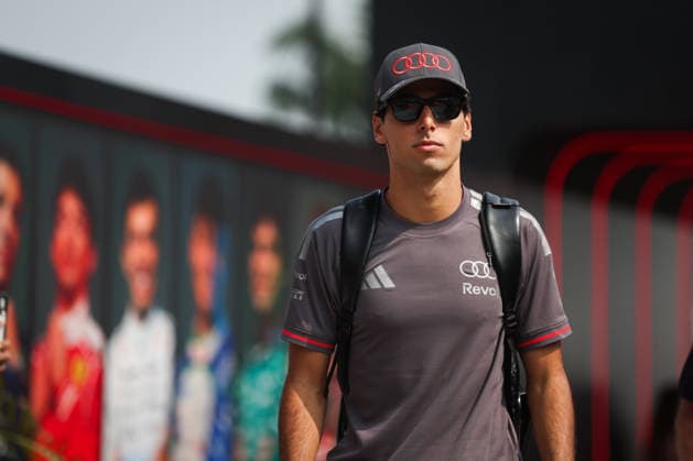 F1 - BAHRAIN GRAND PRIX IN MALAYSIA 2026 BORTOLETO Gabriel (bra), Audi F1 Team R26, portrait during the 2026 Formula 1 Bahrain Grand Prix in Malaysia, 16th round of the 2026 Formula One World Championship, WM, Weltmeisterschaft from October 2 to 4, 2026 on the Sepang International Circuit, in Sepang, Malaysia - SepangMalaysia  Copyright: xANTONINxVINCENTx