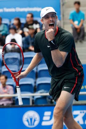 October 3, 2026, Tokyo, Japan: Denis Shapovalov (Canada) reacts against Alejandro Tabilo (Chile) during their Round of 16 match at the Kinoshita Group Japan Open Tennis Championships at Ariake Colosseum in Tokyo. The tournament runs from September 29 to October 6. Shapovalov won 7-5, 3-6, 6-4. Tokyo Japan - ZUMAm191 20261003_aap_m191_017 Copyright: xRodrigoxReyesxMarinx