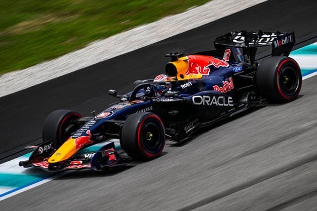 F1 - BAHRAIN GRAND PRIX IN MALAYSIA 2026 03 VERSTAPPEN Max (nld), Red Bull Racing Ford RB22, action during the 2026 Formula 1 Bahrain Grand Prix in Malaysia, 16th round of the 2026 Formula One World Championship, WM, Weltmeisterschaft from October 2 to 4, 2026 on the Sepang International Circuit, in Sepang, Malaysia - SepangMalaysia  Copyright: xALBERTOxVIMERCATIx