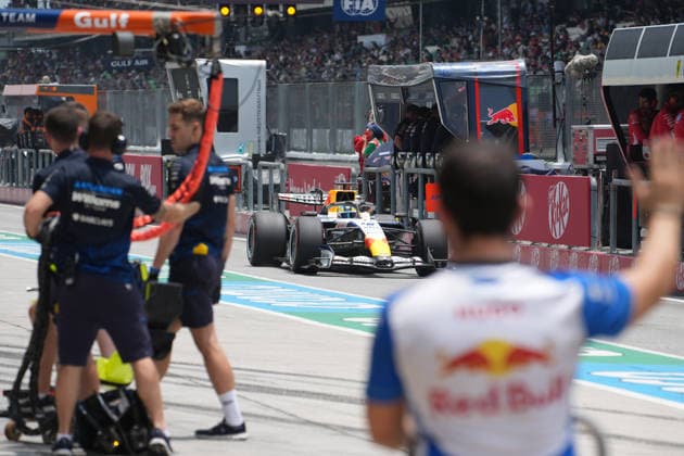 03.10.2026, Sepang International Circuit, Kuala Lumpur, 2026 Formula 1 Gulf Air Bahrain Grand Prix , Arvid Lindblad (GBR), Visa Cash App Racing Bulls Formula One Team (Photo by Hasan Bratic DeFodi Images) -