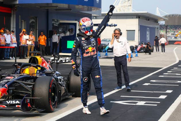 Formula 1 Gulf Air Bahrain Grand Prix in Malaysia 2026 Pole Position Max Verstappen (NED), Oracle Red Bull Racing , RB22, Car 3 during Formula 1 Gulf Air Bahrain Grand Prix in Malaysia 2026 on October 3., 2026 in Sepang International Circuit, Sepang, Malaysia Zsombor Toth Sepang Sepang International Circuit Selangor Malaysia Copyright: xZsomborxTothx