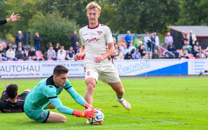 03.10.2026 - Fussball Amateurfussball - Saison 2026 2027 - Bayernliga??? 13. Spieltag: ASV Neumarkt - FC Ingolstadt 04 2 FCI ???- - xwoxzix - Valton Islami (12, FC Ingolstadt 2 ) Elias Meyer (8, ASV Neumarkt )