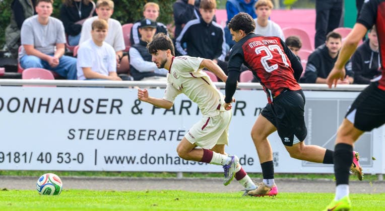 03.10.2026 - Fussball Amateurfussball - Saison 2026 2027 - Bayernliga??? 13. Spieltag: ASV Neumarkt - FC Ingolstadt 04 2 FCI ???- - xwoxzix - Elias Schumm (21, ASV Neumarkt ) Nuredin Rexhepi (27, FC Ingolstadt 2 )