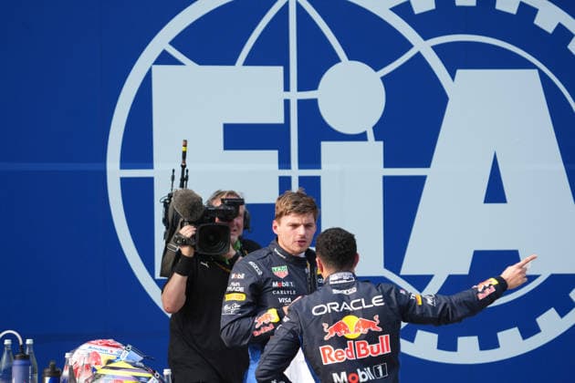 2026 Formula 1 Gulf Air Bahrain Grand Prix 03.10.2026, Sepang International Circuit, Kuala Lumpur, 2026 Formula 1 Gulf Air Bahrain Grand Prix , Poleposition für Max Verstappen (NLD), Oracle Red Bull Racing, 3. Startplatz für Isack Hadjar (FRA), Oracle Red Bull Racing. Kuala Lumpur Sepang International Circuit Malaysia Copyright: xNordphotox xBraticx
