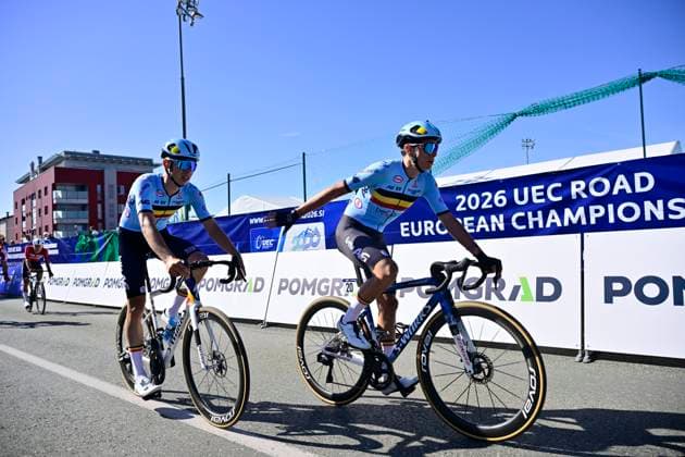 UEC 2026 Road European Championships Ljubljana 03 10 2026 LJUBLJANA, SLOVENIA - OCTOBER 03 : De Smet Vic (Belgium) during the Men Junior cycling road race of the 2026 UEC Road European Championships Ljubljana. An UCI Continental Championships cycling race of 110,5 km with start and finish in Sencur on October 3, 2026 in Ljubljana, Slovenia, 03 10 2026 Ljubljana Slovenia  Copyright: xJanxDexMeuleneirx
