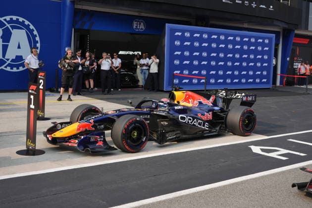 2026 Formula 1 Gulf Air Bahrain Grand Prix 03.10.2026, Sepang International Circuit, Kuala Lumpur, 2026 Formula 1 Gulf Air Bahrain Grand Prix , Poleposition für Max Verstappen (NLD), Oracle Red Bull Racing Kuala Lumpur Sepang International Circuit Malaysia Copyright: xNordphotox xBraticx