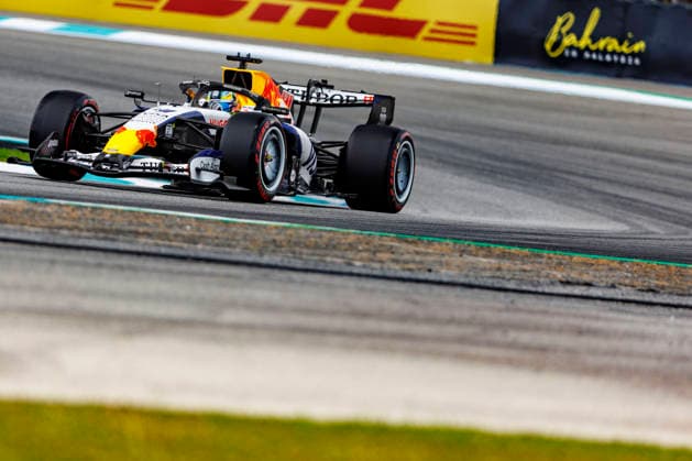 RECORD DATE NOT STATED 3rd October 2026; Sepang IC, Kuala Lumpur, Malaysia; Formula 1, Bahrain Grand Prix, Qualifying Day; Arvid Lindblad (41) of Great Britain and Visa Cash App Racing Bulls Formula One Team during Free Practice 3 at the Bahrain Grand Prix StephenxBlackberry