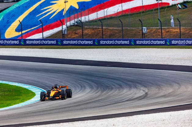 RECORD DATE NOT STATED 3rd October 2026; Sepang IC, Kuala Lumpur, Malaysia; Formula 1, Bahrain Grand Prix, Qualifying Day; Oscar Piastri (81) of Australia and McLaren Mastercard F1 Team during Free Practice 3 at the Bahrain Grand Prix StephenxBlackberry