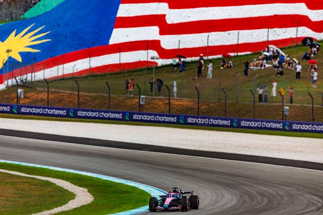 RECORD DATE NOT STATED 3rd October 2026; Sepang IC, Kuala Lumpur, Malaysia; Formula 1, Bahrain Grand Prix, Qualifying Day; Pierre Gasly (10) of France and BWT Alpine Formula One Team during Free Practice 3 at the Bahrain Grand Prix StephenxBlackberry