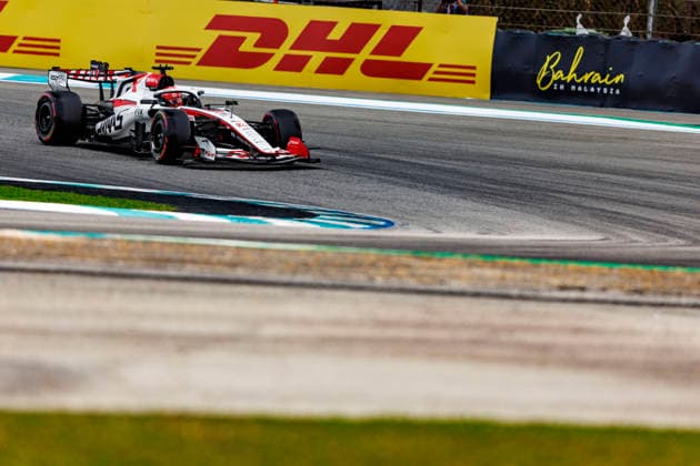 RECORD DATE NOT STATED 3rd October 2026; Sepang IC, Kuala Lumpur, Malaysia; Formula 1, Bahrain Grand Prix, Qualifying Day; Esteban Ocon (31) of France and TGR Haas F1 Team during Free Practice 3 at the Bahrain Grand Prix StephenxBlackberry