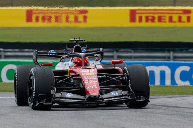 3rd October 2026; Sepang IC, Kuala Lumpur, Malaysia; Formula 1, Bahrain Grand Prix, Qualifying Day; Charles Leclerc (16) of Monaco and Scuderia Ferrari HP in the third and final practice round at Sepang DavidxAsh