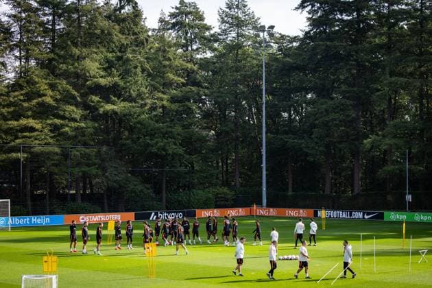 ZEIST - Dutch national team, Nationalteam players during a training session in preparation for the Nations League match against Serbia. SONNY LENSEN ANP xVIxANPxSportx xxANPxIVx 571375438 originalFilename: 571375438.jpg