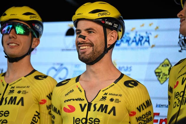 03-10-2026 Giro Dell emilia; 2026, Visma - Lease A Bike; Campenaerts, Victor; Ferrara; 