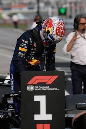 VERSTAPPEN Max (nld), Red Bull Racing Ford RB22, portrait F1 GP 16 Bahrain 2026 in Malaysia qualifications, during the 2026 Formula 1 Bahrain Grand Prix in Malaysia, 16th round of the 2026 Formula One World Championship, WM, Weltmeisterschaft from October 2 to 4, 2026 on the Sepang International Circuit, in Sepang, Malaysia - Photo Jiri Krenek Active Pictures Malaysia