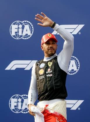 HAMILTON Lewis (gbr), Scuderia Ferrari SF-26, portrait F1 GP 16 Bahrain 2026 in Malaysia qualifications, during the 2026 Formula 1 Bahrain Grand Prix in Malaysia, 16th round of the 2026 Formula One World Championship, WM, Weltmeisterschaft from October 2 to 4, 2026 on the Sepang International Circuit, in Sepang, Malaysia - Photo Jiri Krenek Active Pictures Malaysia