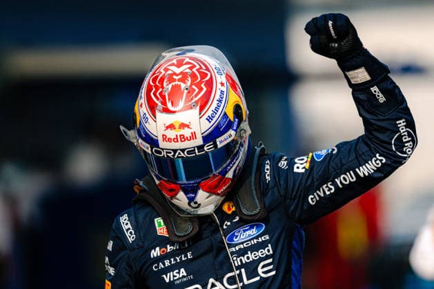 2026 Malaysian GP - Sepang Circuit - Pilots MAX VERSTAPPEN (NED) of Oracle Red Bull Racing Qualifying Parc Ferme on Saturday during the 2026 Formula 1 Gulf Air Bahrain Grand Prix in Malaysia at Sepang International Circuit on October 3, 2026. Photo by Tan Jun Da ABACAPRESS.COM Kuala Lumpur Malaysia  Copyright: xJunxDaxTan ABACAx