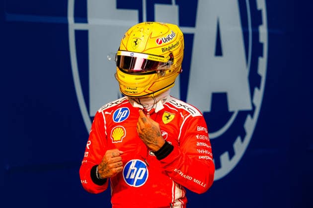 2026 Malaysian GP - Sepang Circuit - Pilots LEWIS HAMILTON 44 (GBR) of Scuderia Ferrari HP (Ferrari SF-26) on Saturday during the 2026 Formula 1 Gulf Air Bahrain Grand Prix in Malaysia at Sepang International Circuit in Kuala Lumpur, Malaysia, on October 3, 2026. Photo by Antoine Lapeyre Reveries Agency ABACAPRESS.COM Kuala Lumpur Malaysia  Copyright: xAntoinexLapeyre ReveriesxAgency ABACAx