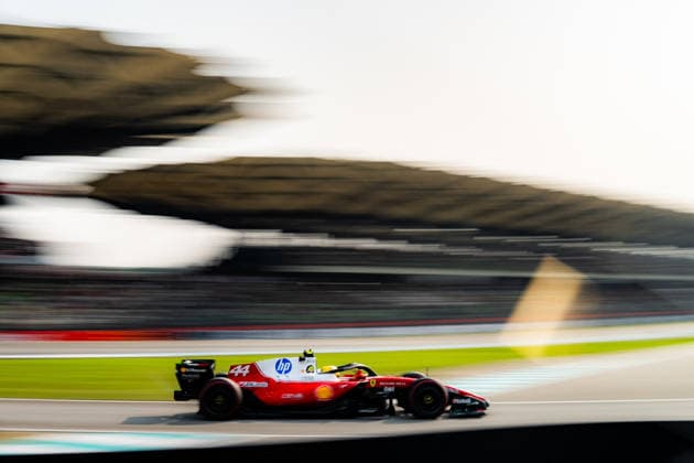 2026 Malaysian GP - Sepang Circuit LEWIS HAMILTON 44 (GBR) of Scuderia Ferrari HP (Ferrari SF-26) on Saturday during the 2026 Formula 1 Gulf Air Bahrain Grand Prix in Malaysia at Sepang International Circuit in Kuala Lumpur, Malaysia, on October 3, 2026. Photo by Antoine LAPEYRE Reveries Agency ABACAPRESS.COM Kuala Lumpur Malaysia  Copyright: xAntoinexLapeyre ReveriesxAgency ABACAx